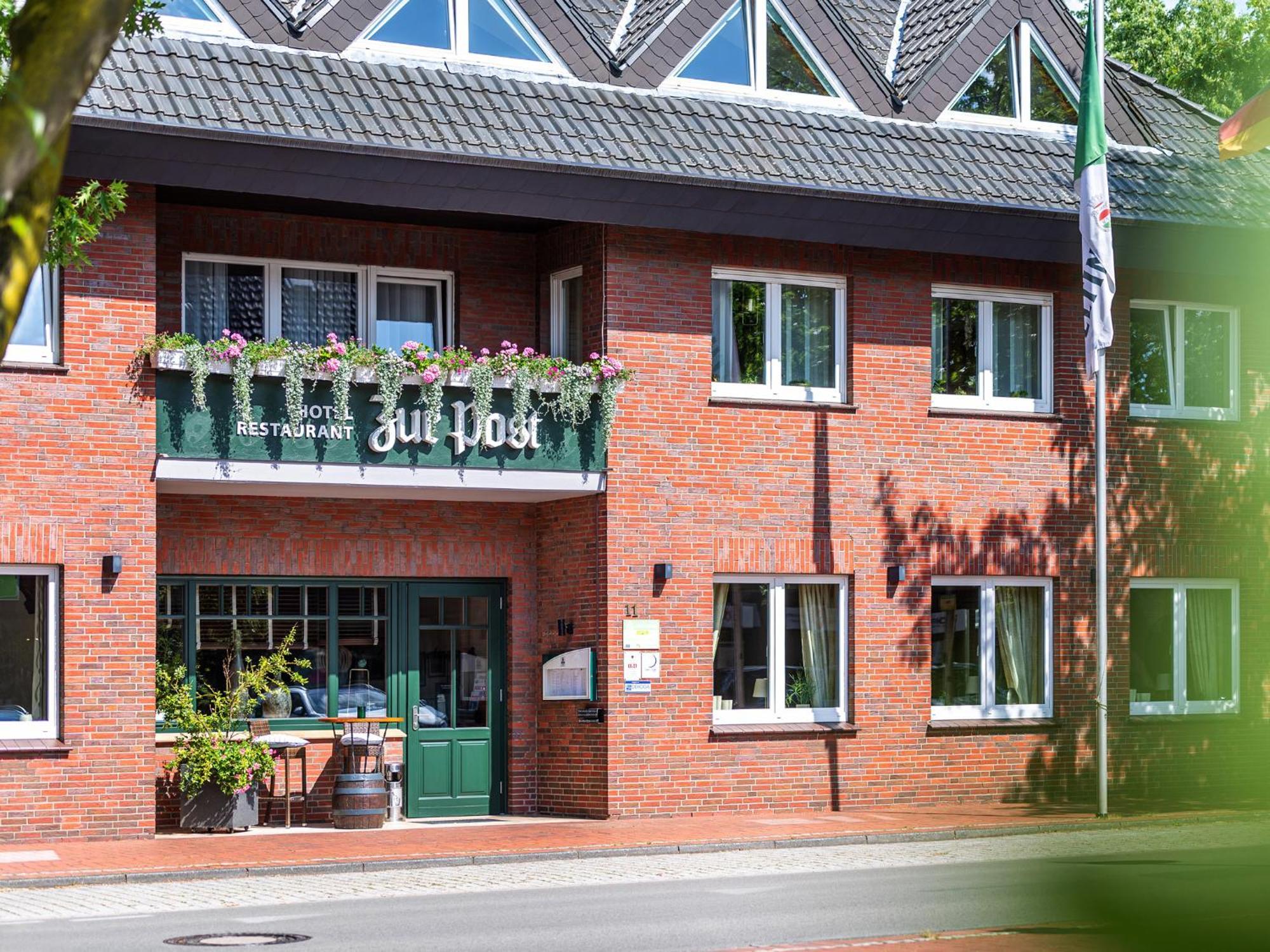 Hotel Restaurant "Zur Post" Holdorf Exterior photo